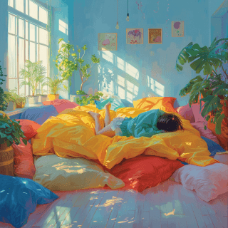 Как правильно лежать на подушке