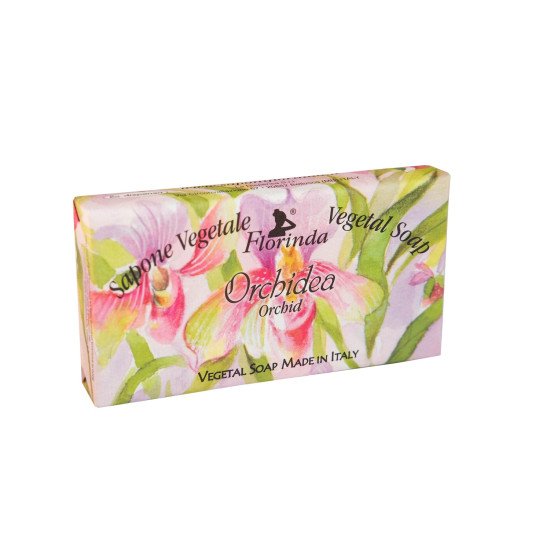 Мыло парфюмированное "Florinda" Note Fiorite/Цветочные ноты Orchidea/Орхидея 100 г