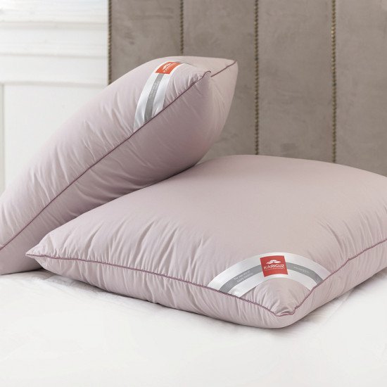 Подушка пухоперовая "Kariguz" Special Pink средняя 70*70 (±2) см