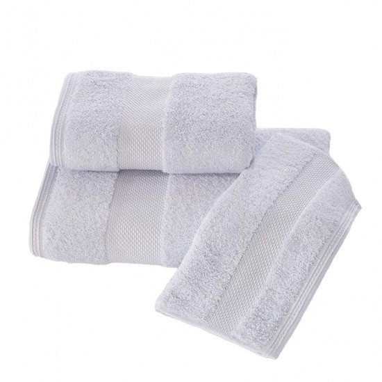 Полотенце махровое 1 шт Deluxe светло-голубой 50*100 см