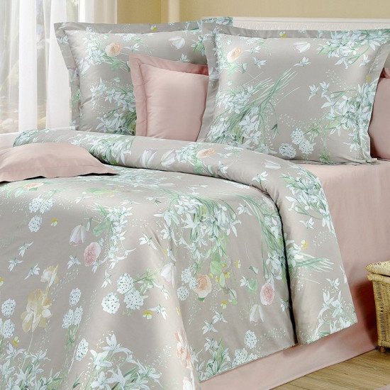 Постельное белье Мако-сатин Premiata- Tiziano Дуэт (семейное)