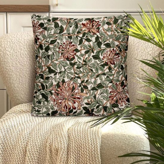 Декоративная наволочка "Гобелен" Моррис Жимолость  45*45 (±2) см