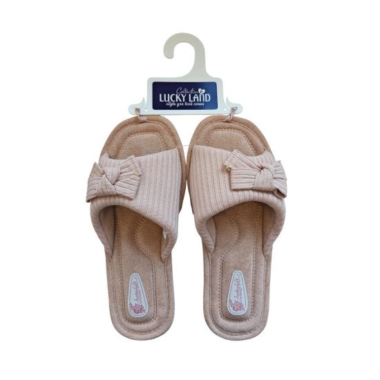 Тапочки женские "Lucky land" Comfort розовый-2 40