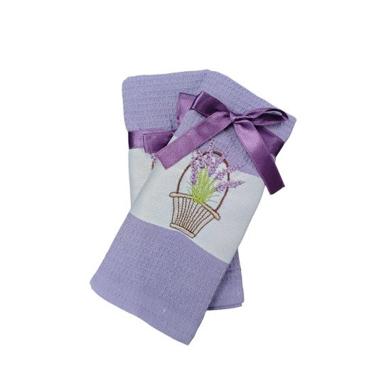 Полотенце кухонное 1 шт "Ambiella" Furya Лаванда  v6 40*60 см