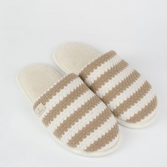 Тапочки женские "Woolhouse" Таффи молочно-бежевый 36/37