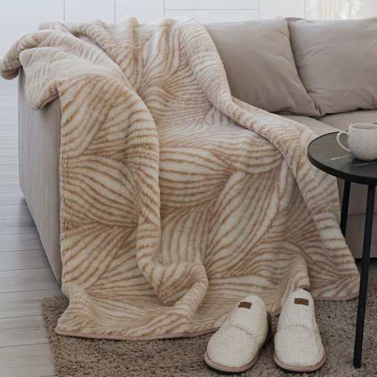 Плед шерстяной "WoolHouse" Колосок 155*200 см