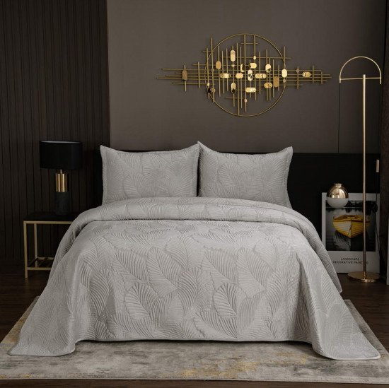 Покрывало с наволочками Ноэль белый 240*260 см