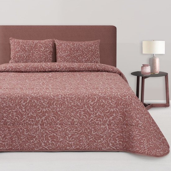 Комплект покрывало с наволочками Oia pink 250*260 см