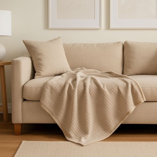 Плед "Biederlack" Feel Taupe 150*200 см