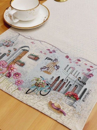 Дорожка на стол "Гобелен" Санторини 40*100 см