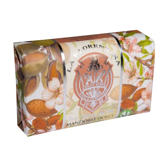 Крем-мыло увлажняющее "La Florentina" Истории Тосканы Sweet Almondsr/Сладкий Миндаль 200 г