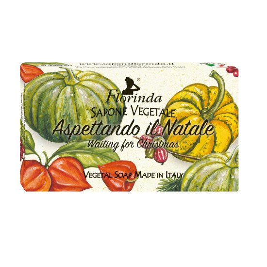 Мыло парфюмированное "Florinda" Magie Di Natale/Новогоднее волшебство Aspettando il Natale/Ожидание рождества 100 г