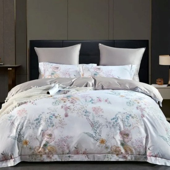 Постельное белье Люкс сатин- 2265-6 Евро