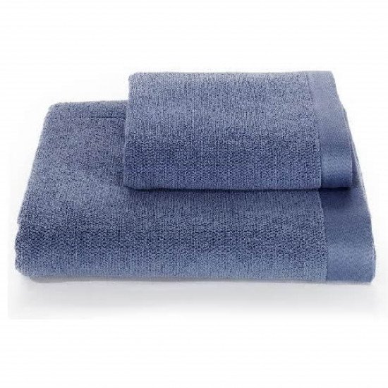 Полотенце махровое 1 шт Lord  голубой 50*100 см