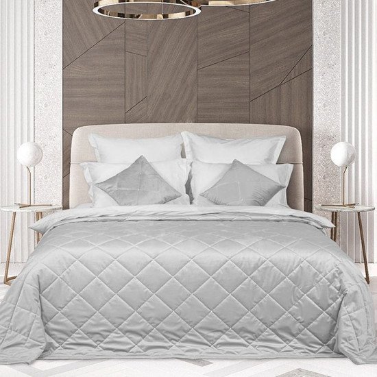 Покрывало Velluto серебро 240*260 см