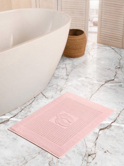 Коврик для ног в ванную 1 шт "Arya" Winter Soft пудра 50*70 см