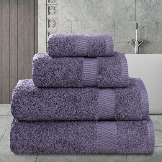 Полотенце махровое 1 шт "Karna" Arel светло-лавандовый 50*100 см