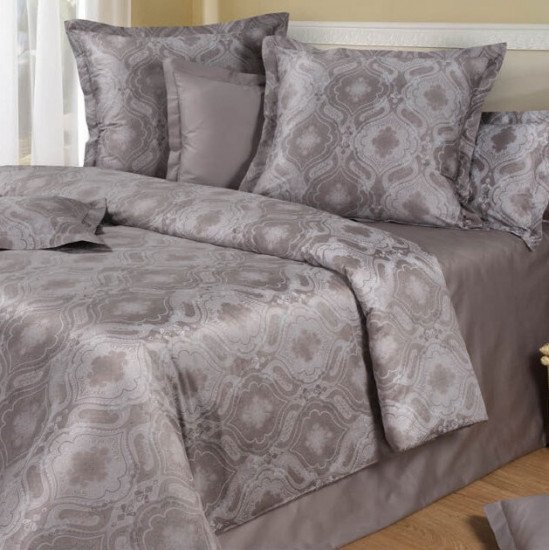 Постельное белье Мако-сатин Premiata- Hot Chocolate 1.5 спальный