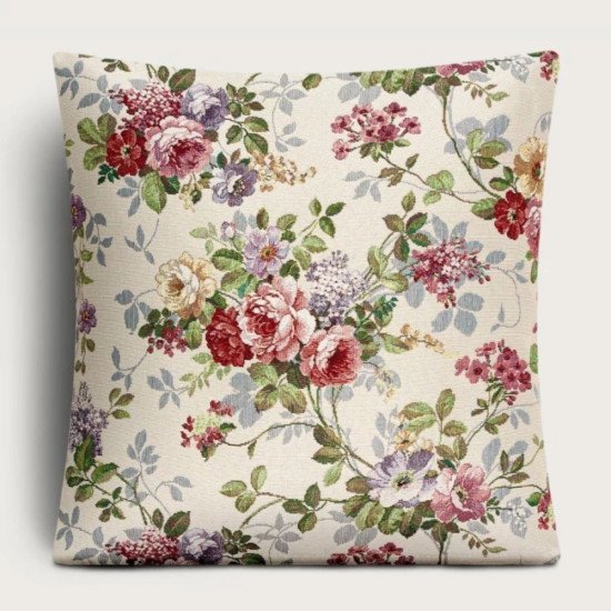 Декоративная наволочка "Гобелен" Принцесса цветов 45*45 (±2) см
