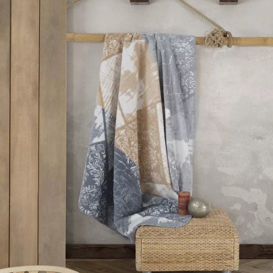 Уценка! Плед  Maple серый 150*200 см