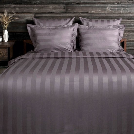 Постельное белье Urban Classic Страйп сатин- 2242 аметист 1.5 спальный