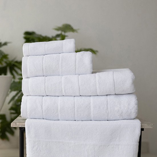 Полотенце махровое 1 шт "La Prima" Urban  2931 белоснежный 50*90 см