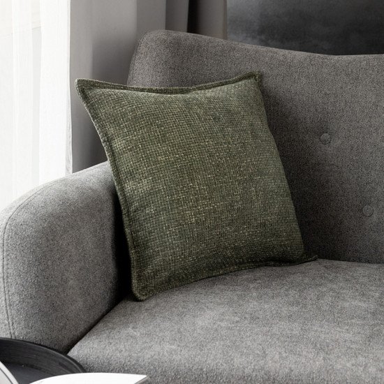 Декоративная наволочка "DeNastia" зеленый/U000479 45*45 (±2) см