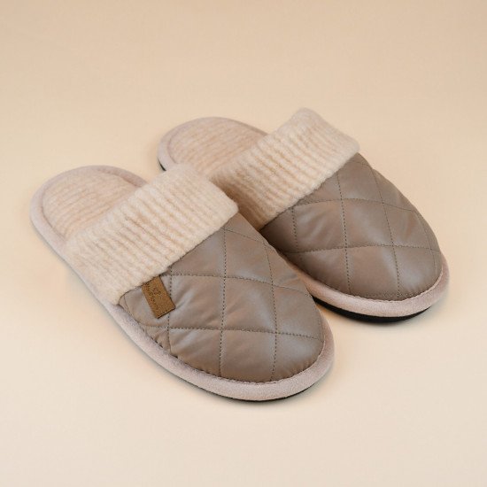 Тапочки женские "Woolhouse" Камо бронза 40/41