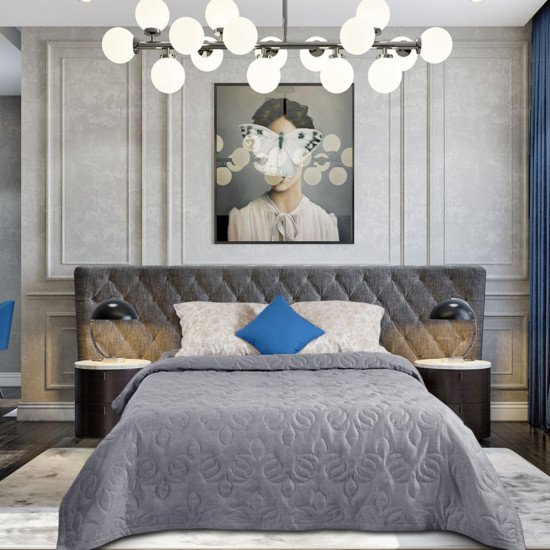 Покрывало Renard Premium лиловый 240*260 см