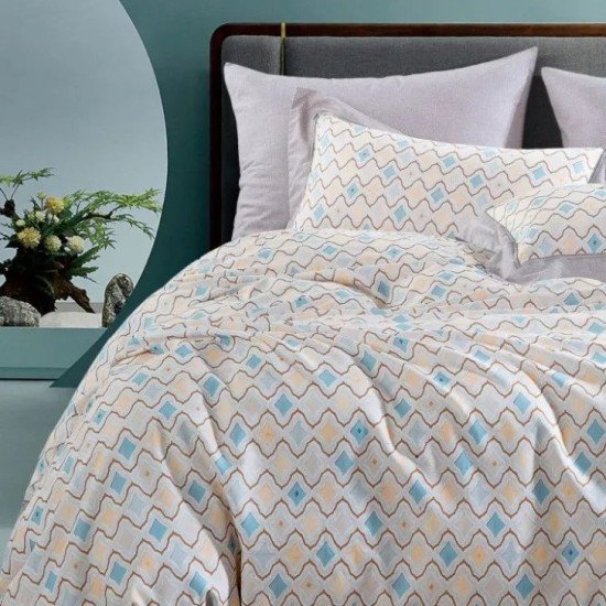 Постельное белье Фланель- 2102-6 Евро