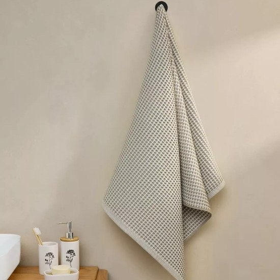 Полотенце вафельное 1 шт "Arya" Kira зеленый 50*90 см