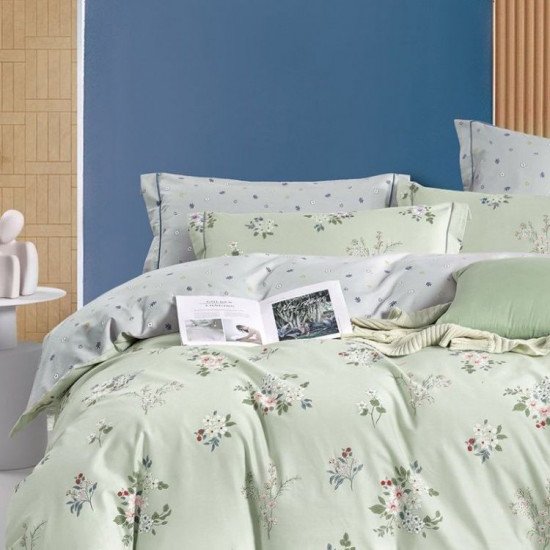 Постельное белье Сатин- 2034-6 Евро