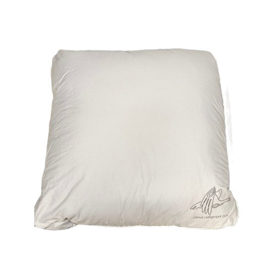 Подушка пуховая 2-ух камерная с бортиком Альвис регулируемая по высоте 70*70 (±2) см