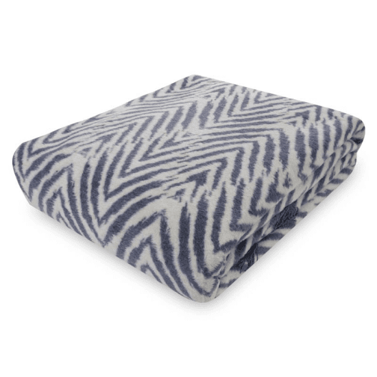 Плед "Pappel" Scotch Jaquard 22801А синий 200*220 см