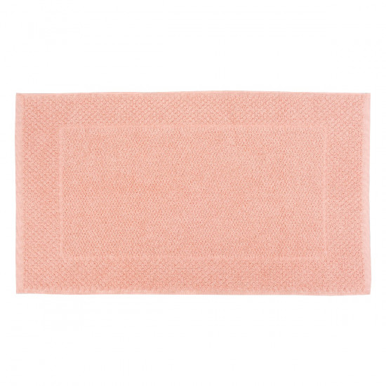 Полотенце махровое для ног в ванную 1 шт "Buddemeyer" Snake розовый 1317 48*85 см