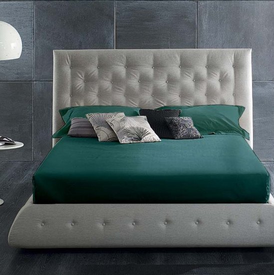 Простыня на резинке Мако-сатин "Primavelle" бирюза 140*200 высота 28 см