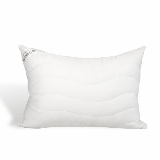Подушка эвкалиптовое волокно с коллагеном "La Prima" SilvaSilk средняя 50*70 (±2) см