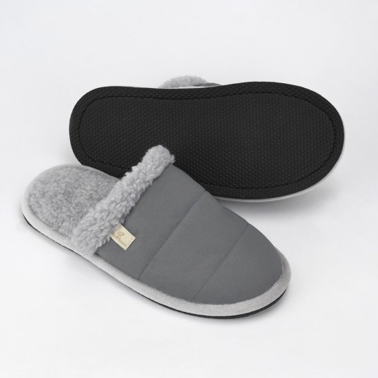 Тапочки мужские "Woolhouse" Гендри серый 44/45