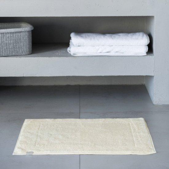 Полотенце махровое для ног в ванную 1 шт "La Prima" Sensa 3361 Ivory 50*70 см