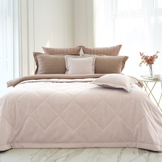 Покрывало  с наволочками Rigina 3257 розовый 240*260 см