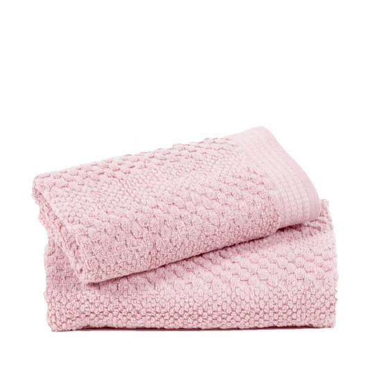 Полотенце махровое 1 шт "Buddemeyer" Snake  розовый 1317 48*90 см
