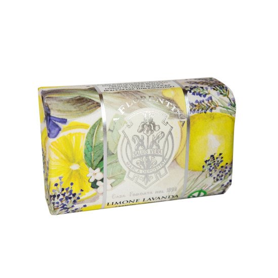 Крем-мыло увлажняющее "La Florentina" Истории Тосканы Lemon&Lavender/Лимон и лаванда 200 г
