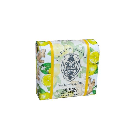 Мыло парфюмированное "La Florentina" Фруктовые сады Lemon&Ginger/Лимон и имбирь 106 г