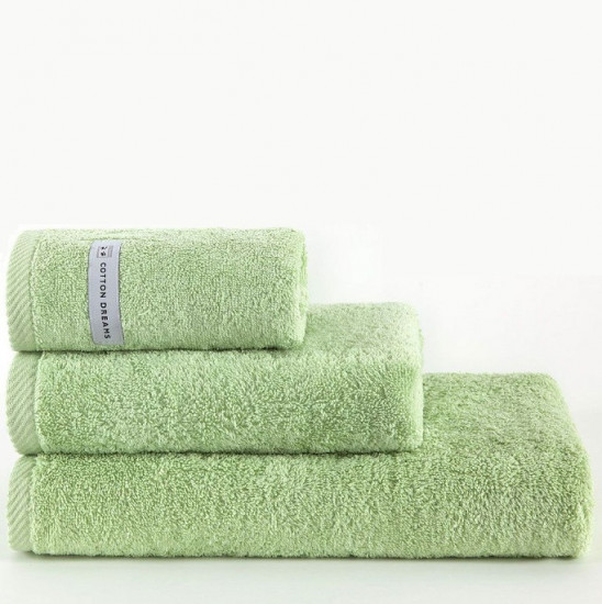 Полотенце махровое 1 шт "Cotton Dreams" светло-зеленый/19 green field 50*100 см