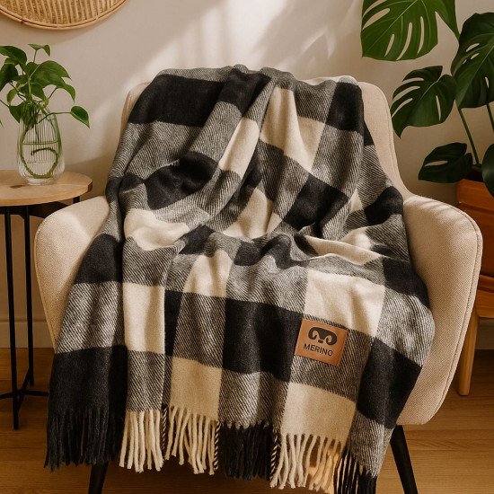 Плед "GobiT" Merino wool CH01-02 150*200 см