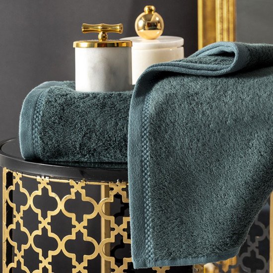 Полотенце махровое 1 шт "Karna" Akra светло-зеленый 70*140 см