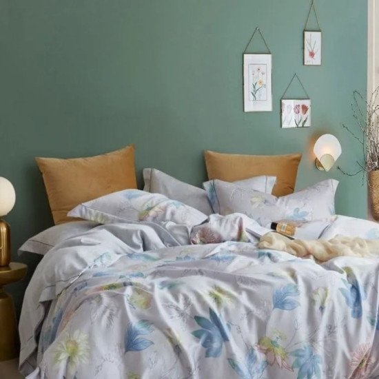 Постельное белье Тенсель- 1633-6 Евро