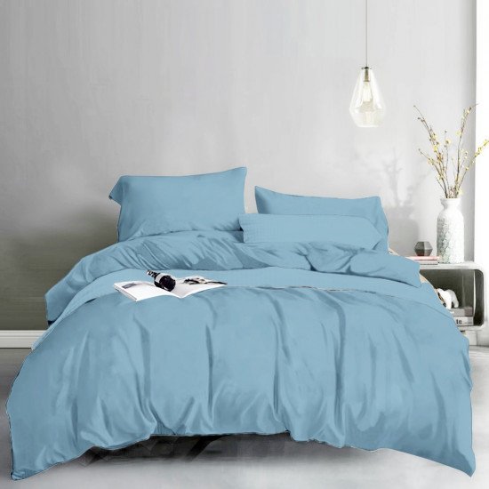 Пододеяльник "Butterfly" Тенсель голубой 16 (25) 175*215 см