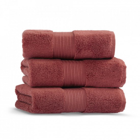 Полотенце махровое 1 шт "Casual Avenue/L'appartement" Chicago марсала/marsala* 30*50 см