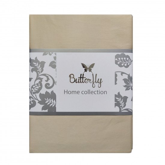 Комплект наволочек 2 шт. Сатин Делюкс "Butterfly"  5358 бежевый 50*70 см